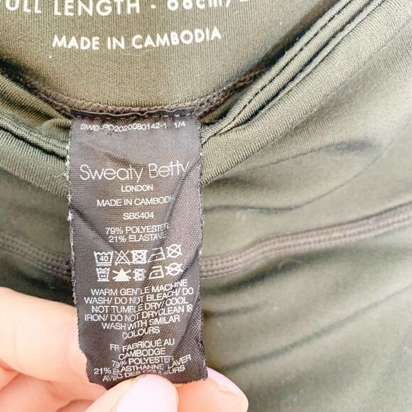 Sweaty Betty Women’s All Day Leggings Full Length Forest Green Size XS Gym - Picture 10 of 11